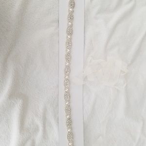 Pearl & Rhinestone Belt